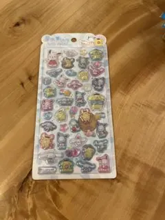 残り1つ】うるちゅるポップシール　サンリオ　シナモン　ポチャッコ　ポムポムプリン