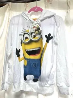【新品タグ付】　ミニオン フード付トレーナー パーカー ミニオンズ