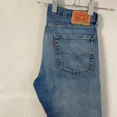 リーバイス513 ブルー　デニム　ジーンズ　古着　W34 L34