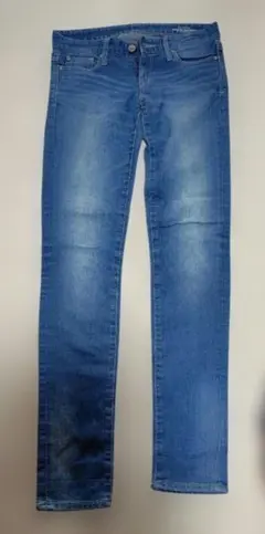 ライトブルー スキニージーンズ 25インチ（Sサイズ）