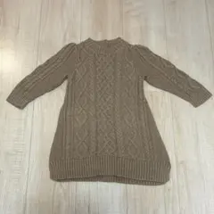 Baby GAP ケーブルニットワンピース 90センチ