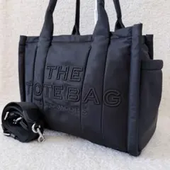 【美品】MARC JACOBS トートバッグ 2way 黒 ショルダーバッグ