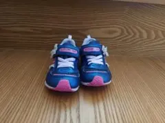 瞬足 スニーカー 15cm ネイビー 紺