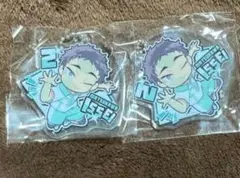 【2個セット】ぴた！でふぉるめ ハイキュー!! アクリルキーホルダー 松川