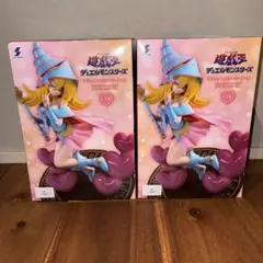 【遊戯王】ブラック・マジシャン・ガールHereDitailフィギュア2体セット