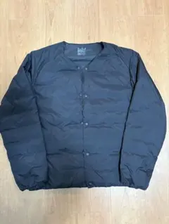 無印良品 軽量ダウンポケッタブルノーカラージャケット ブラック　tワ様専用ページ