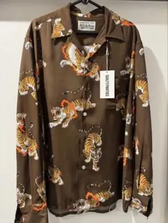 WACKO MARIA タイガー 長袖シャツ サイズM ブラック 美品 - メルカリ