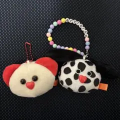 新品【mojojojo】フェイスマスコットぬいぐるみ　2点セット　GIGO限定