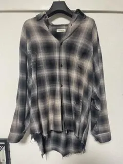 FREAK'S STORE Relax Fit オンブレチェック ネルシャツのサムネイル