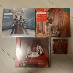 【新品未開封】King & Prince HEART CD 3形態＋ピンバッジ