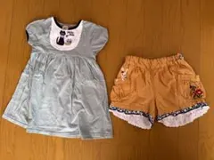プティジャム　ワンピース　短パン　セットのサムネイル
