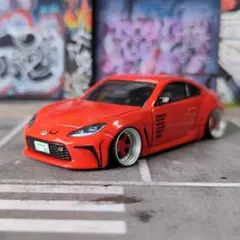 ホットウィールカスタム トヨタ GR86 ドリ車☆オーバーフェンダー☆トミカ改造 ホットウィールカスタム トヨタ GR86 ドリ車☆オーバーフェンダー