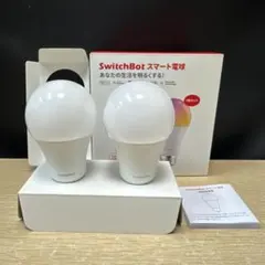 ★SwitchBot　スマートLED電球　W1401400　2個SET　E26のサムネイル