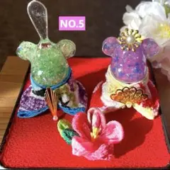 ひなまつり くま ʕ•ᴥ•ʔ ハンドメイド NO.5♡ 雛人形