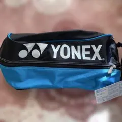 YONEX バトミントンシューズバック　テニスシューズバック　ブラック/ブルー