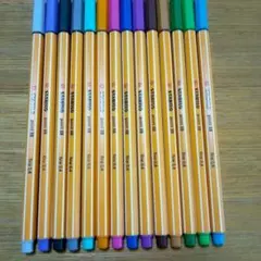 STABILO point 88 水性ペン 14本セットのサムネイル