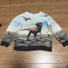 H&M キッズ トレーナー 恐竜柄