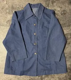 デニムジャケット　アウター　メンズ　レディース ブルー