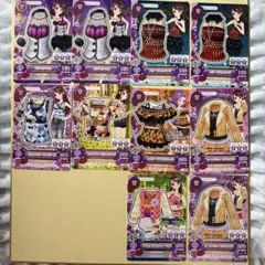 アイカツカード　セクシー トップス まとめ売り