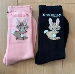 ピンクハウス　うさぎ　靴下　可愛い　ギフト　誕生日　プレゼント