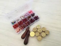 シーリングワックス スタンプセット　ヘッド9種＋ハンドル2本＋ワックス多数