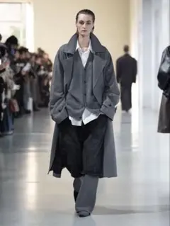 stein/25aw OVERSIZE DOUBLE BREASTED COAT