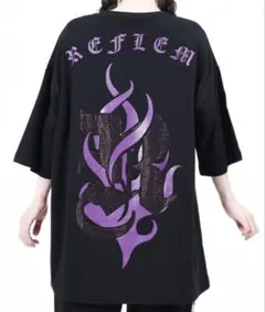 『REFLEM/レフレム』ロゴラインストーンTシャツのサムネイル