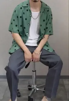 上杉柊平着用 GDC Lace Shirt blue Lサイズ 上杉柊平着用 GDC Lace Shirt blue Lサイズ - メルカリ