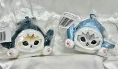 mofusand ごろりん！サメにゃん&ジンベイザメにゃん 2点セットのサムネイル
