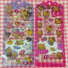 サンリオ ドロップジェリーシール セット キティ シナモン マイメロ クロミ