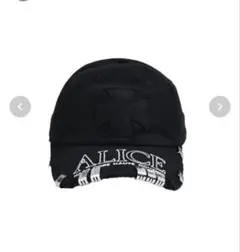 alice Hollywood キャップ　ブラック　NUBIANのサムネイル