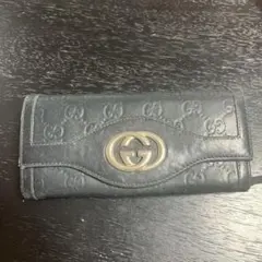 GUCCI ブラック GGパターン 長財布 181123 2007