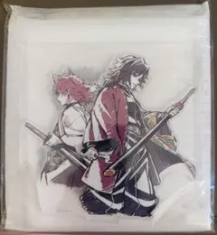 鬼滅の刃 冨岡義勇 錆兎 柱稽古編 リアルタイムカフェ 背景付きアクリルスタンド