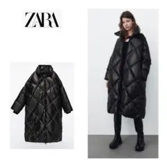 ZARA ウォーターレペレント パフジャケット
