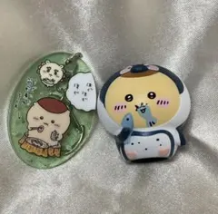 ちいかわくりまんじゅう　ちいかわ水族館ソフビ ちいかわアクリルキーホルダー