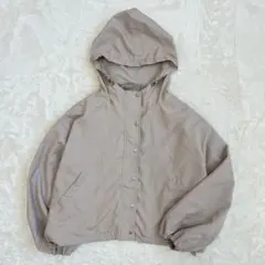 グレイル　フード付き　マウンテンパーカー　羽織り　ピンクベージュ　Ｆ