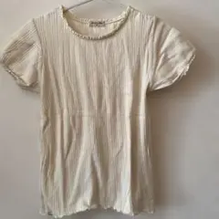 Samantha Thavasa アイボリー 半袖 Tシャツ　usedのサムネイル