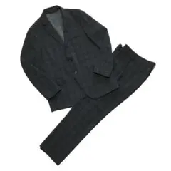 PLST プラステ オンブレチェック 格子柄 ストレッチジャージースーツ