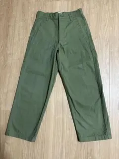 1629 orslow ファティーグパンツ オリーブ ベイカーパンツ カーキ　2 1629 orslow ファティーグパンツ オリーブ ベイカーパンツ カーキ 2