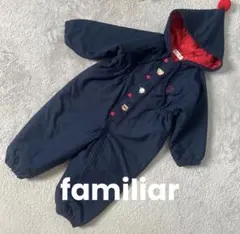 最終価格★レア ファミリア ジャンプスーツ 防寒つなぎ レトロ　オールド