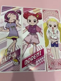 おジャ魔女どれみ　ロングステッカー