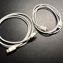 USB-CとLightningケーブル 2本セット