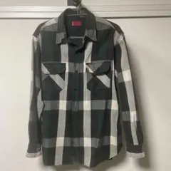 Levi's チェック柄 長袖シャツ グリーン
