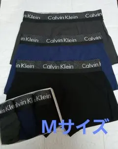 Calvin Klein　 ボクサーパンツ　Mサイズ　 3枚セット黒、紺、グレー