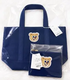 新品未使用】フェイラー オールドテディ ワッペントートバッグ