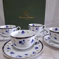 ジャンニヴァレンチノ コーヒーカップ・ソーサー4個セット