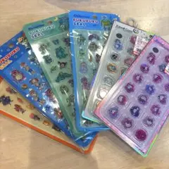 ぷくぷくシール　ズートピア2 トイストーリー　モンスターズインク