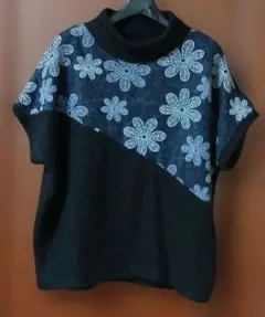 ニット セーター 刺繍