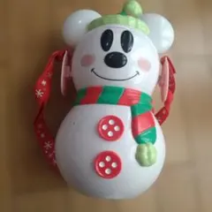 ミッキー 雪だるま ポップコーンバケット