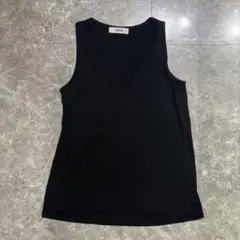 Hussein Chalayan 00s初期 総柄タンクトップ Hussein Chalayan - hussein chalayan ツバメプリント裾テーピング